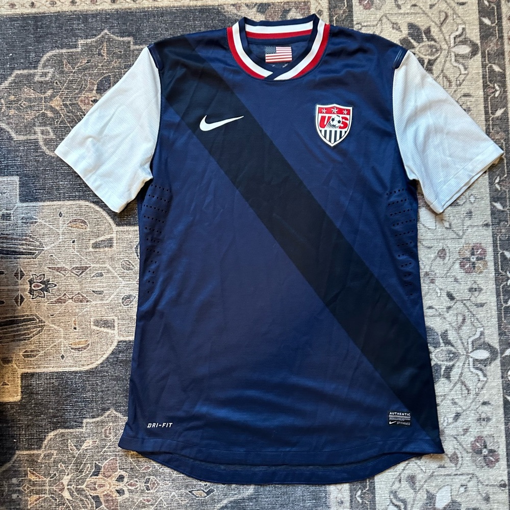 USA soccer jersey navy